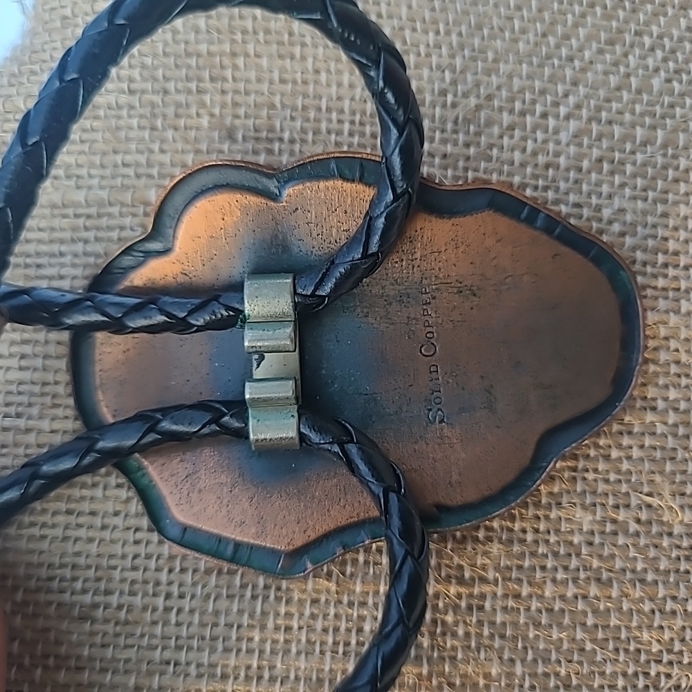 Solid Copper Bolo Tie - image 6